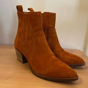Madewell suede booties